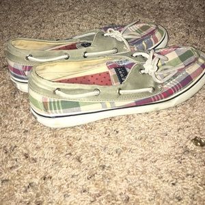 Sperry-Plaid Canvas