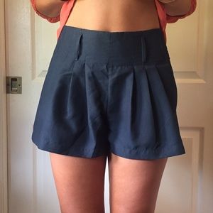 Navy shorts