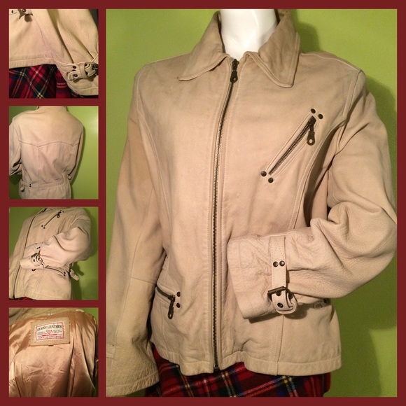 Soft & Authentic, Leather Guess jacket