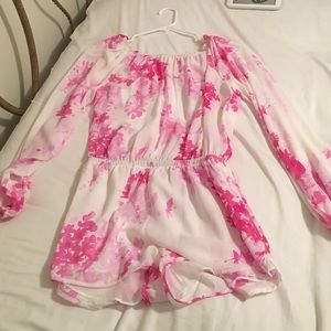 Floral romper!