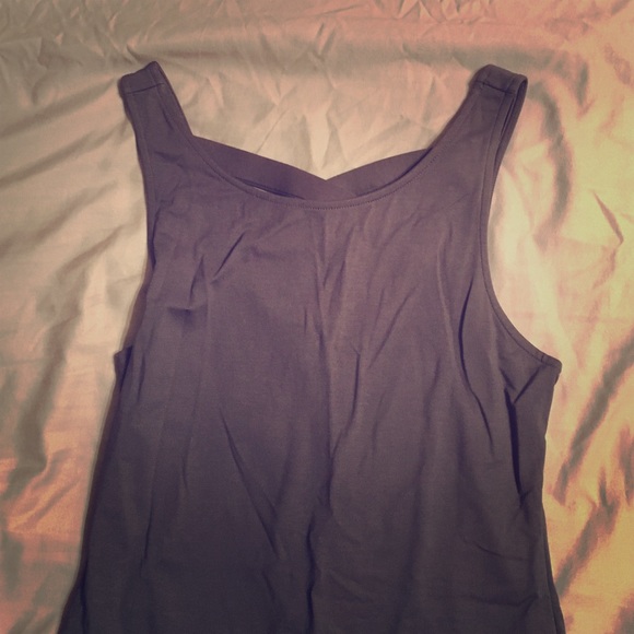 SOLD Plain Dark Grey Dress