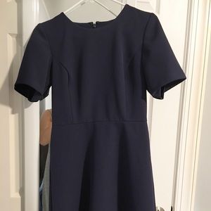 Ann Taylor dark navy work dress. Size 2