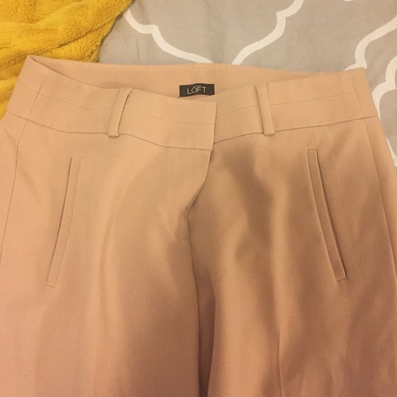 LOFT taupe work pant sz 6 in Zoe fit