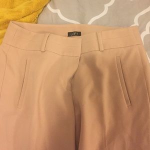 LOFT taupe work pant sz 6 in Zoe fit