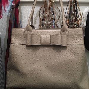 Kate Spade Ostrich Leather Tote