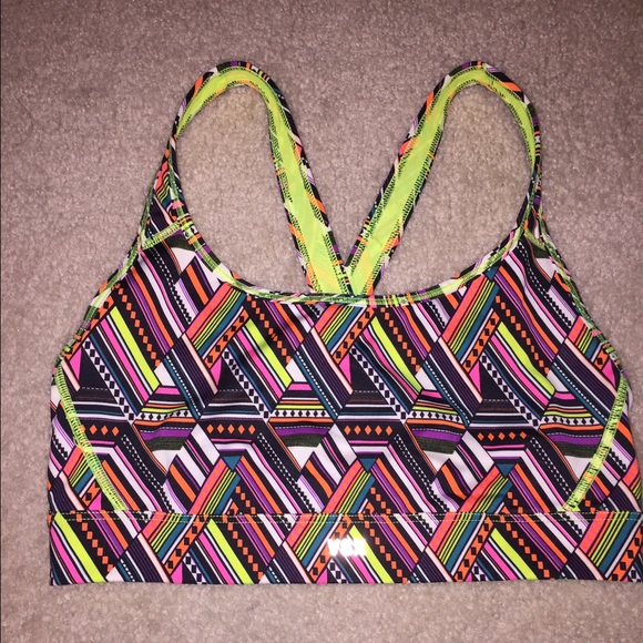 Victoria Secret sports bra.