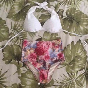 Floral Bikini set.