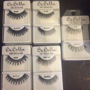 5 Be Bella cosmetics lashes