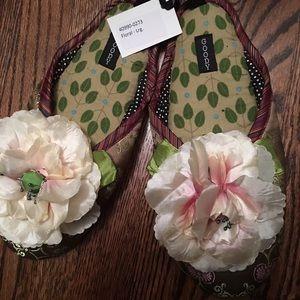 MacKenzie Childs Slippers