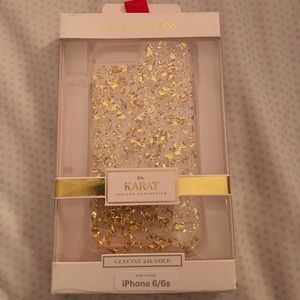 24k gold iPhone 6/6s case.✨