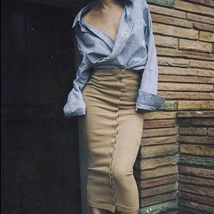 Christina skirt- Tan