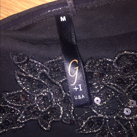 Black one shoulder dress. - Picture 4 of 4