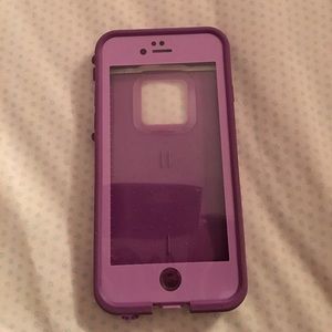 iPhone 6/6s lifeproof case.💜