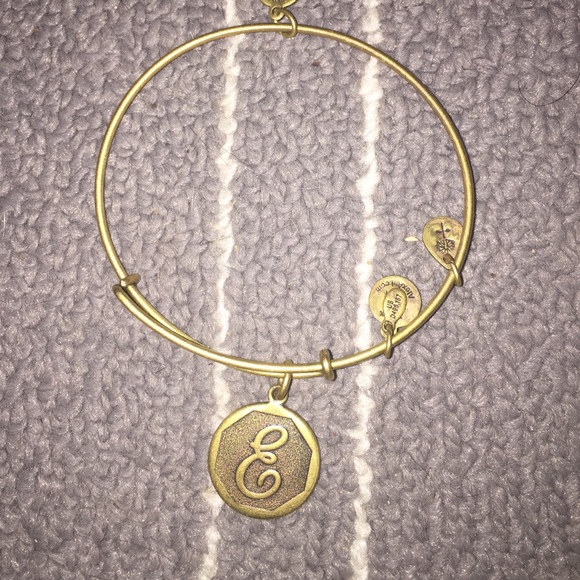 "E" Alex and Ani bracelet