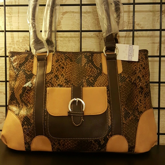 Snake pattern HoBo bag