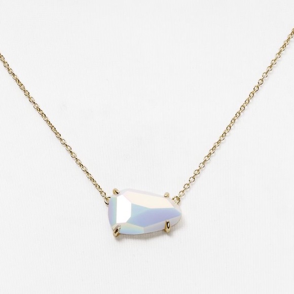 Isla Necklace in White Iridescent Kendra Scott