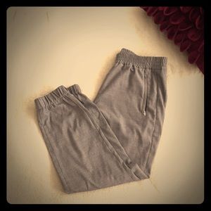 Banana Republic twill jogger pants