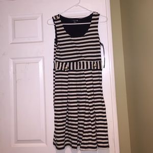 Black & white striped forever 21 dress