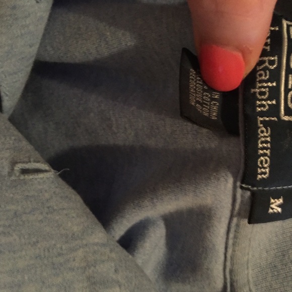 Polo baby blue size medium