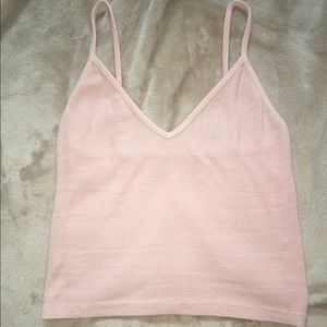 Brandy Melville baby pink tank