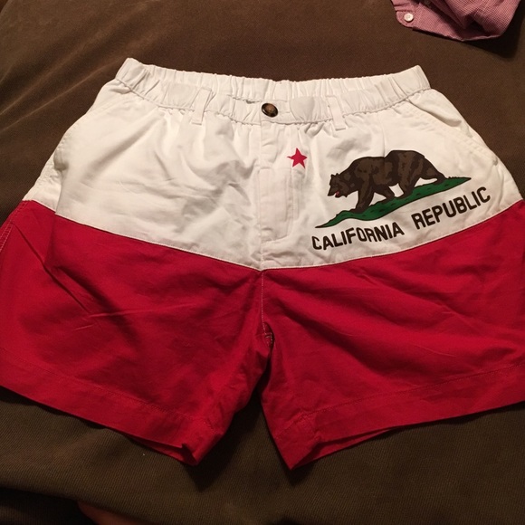 MENS! California flag chubbies