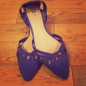 H&M Blue Flats