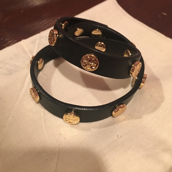 Tory burch leather wrap bracelet - Picture 2 of 2