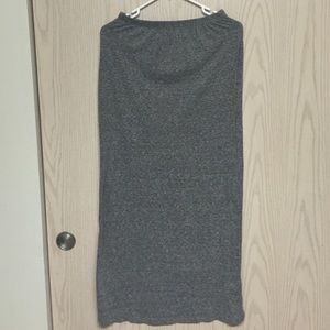 Nordstrom Gray Flannel Maxi Skirt