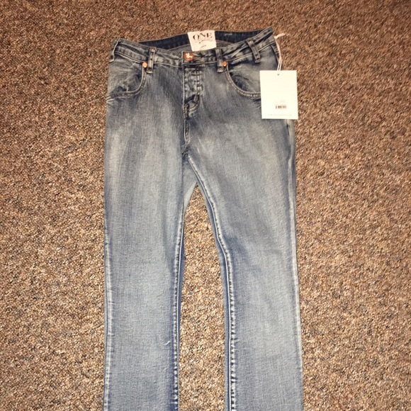 One Teaspoon Pheonix Yardbirds Skinny Jeans