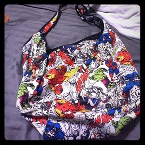 Never used marvel hobo bag