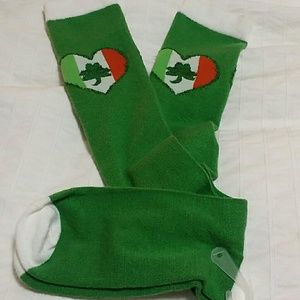 Irish knee high socks