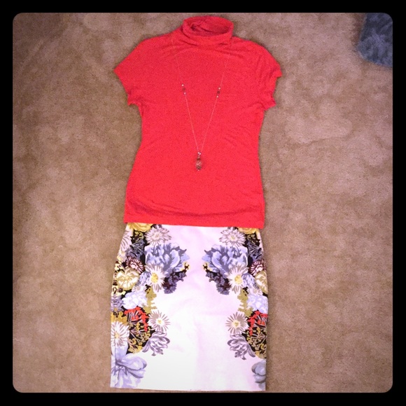 Floral skirt