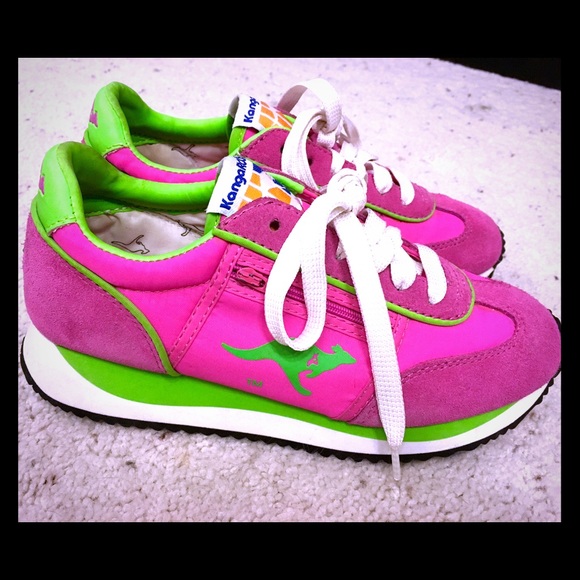 pink kangaroo shoes