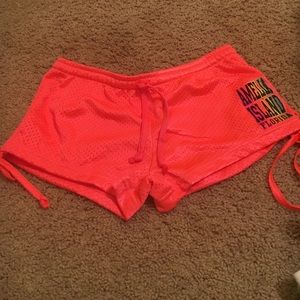 Amelia island shorts size large coral color