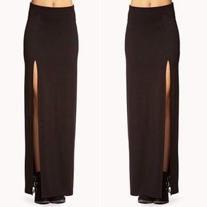 Super Slit Maxi Skirt
