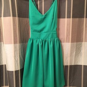 Green dress!