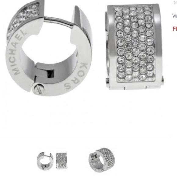 Michael Kors Jewelry - Michael Kors Silver Earrings