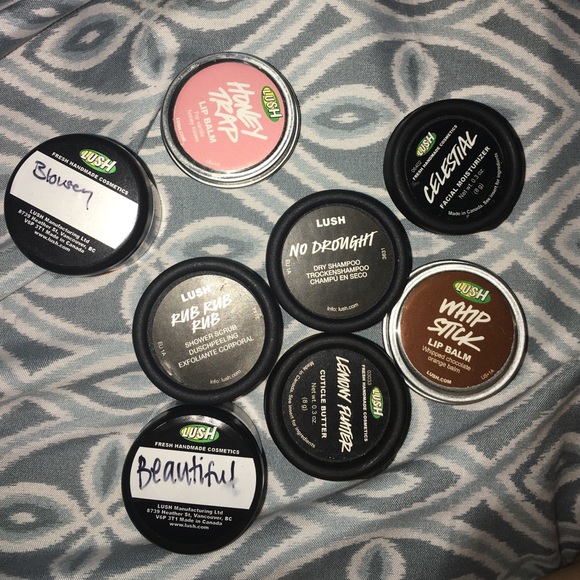 Lip balms and samples