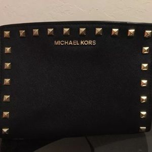 Black cross body Michael Kors bag