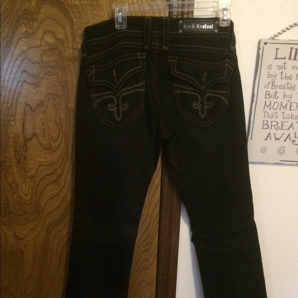 Awesome black rock revivals, worn once.