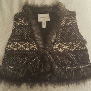 American Rag Fur Vest