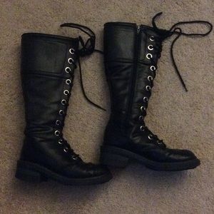 NA-NA Pole Climber Combat Boots