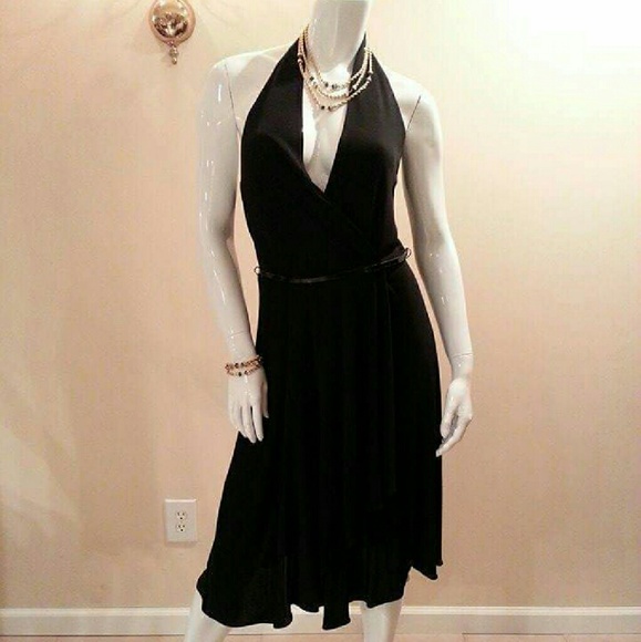 RALPH LAUREN Black Label Halter Dress