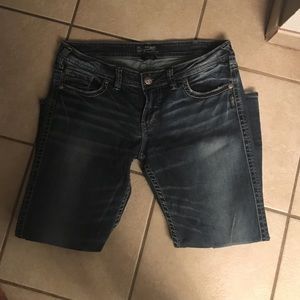 "Silver" capris, Aiko Fit