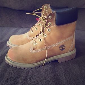 Size 8 Timberlands