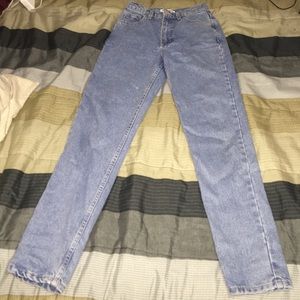 American apparel high rise Mom jeans