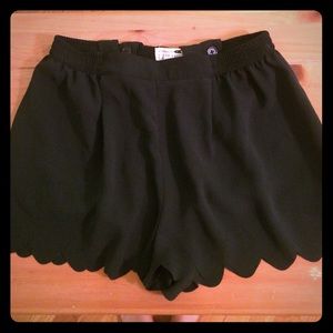 Scalloped Shorts