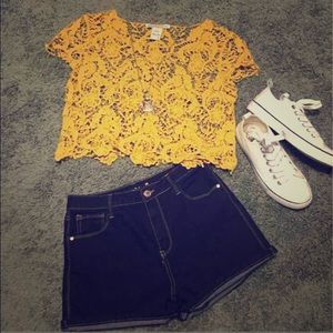 American Rag Crochet Crop