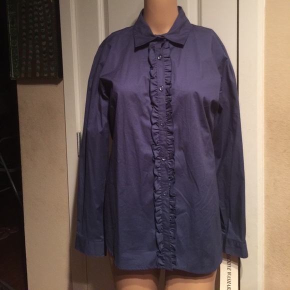 NWT Sag Harbor stretch shirt - Picture 2 of 2