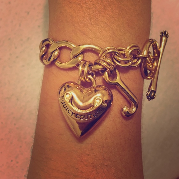 Juicy Couture Gold Charm Bracelet